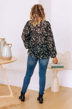 Annie Floral Long Sleeve Top