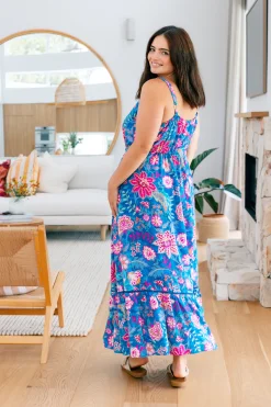 April Maxi Dress in Paisley Floral