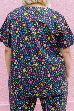 Audrey Scrubs in Black Pebble by Kasey Rainbow