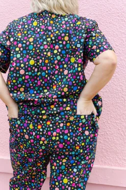 Audrey Scrubs in Black Pebble by Kasey Rainbow