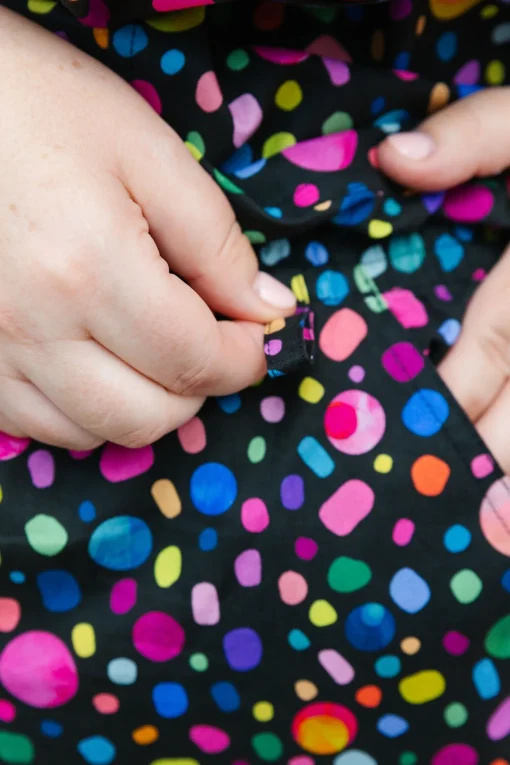 Audrey Scrubs in Black Pebble by Kasey Rainbow