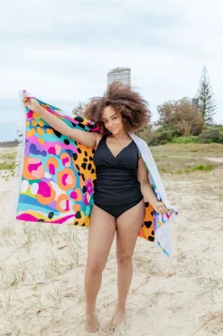 Beach Towel in Kasey Swim by Kasey Rainbow