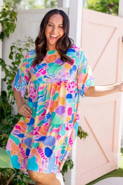 Bianca Dress in Peachy Keen by Kasey Rainbow