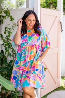 Bianca Dress in Peachy Keen by Kasey Rainbow