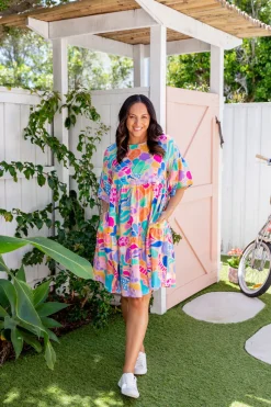 Bianca Dress in Peachy Keen by Kasey Rainbow