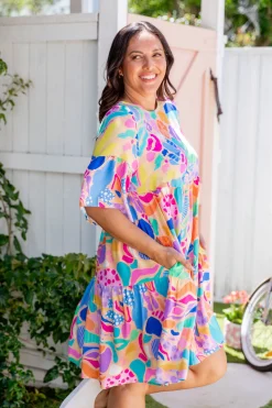 Bianca Dress in Peachy Keen by Kasey Rainbow