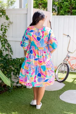 Bianca Dress in Peachy Keen by Kasey Rainbow
