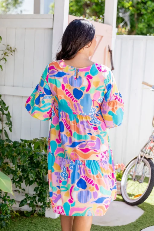 Bianca Dress in Peachy Keen by Kasey Rainbow