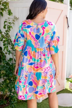 Bianca Dress in Peachy Keen by Kasey Rainbow