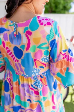Bianca Dress in Peachy Keen by Kasey Rainbow