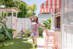 Bianca Dress in Peachy Keen by Kasey Rainbow