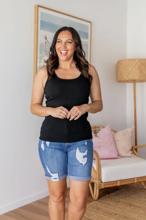 Billi Tank in Black