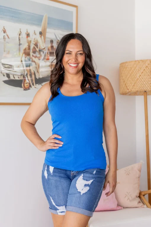 Billi Tank in Cobalt Blue