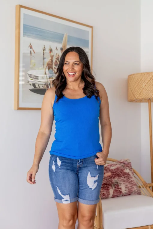 Billi Tank in Cobalt Blue