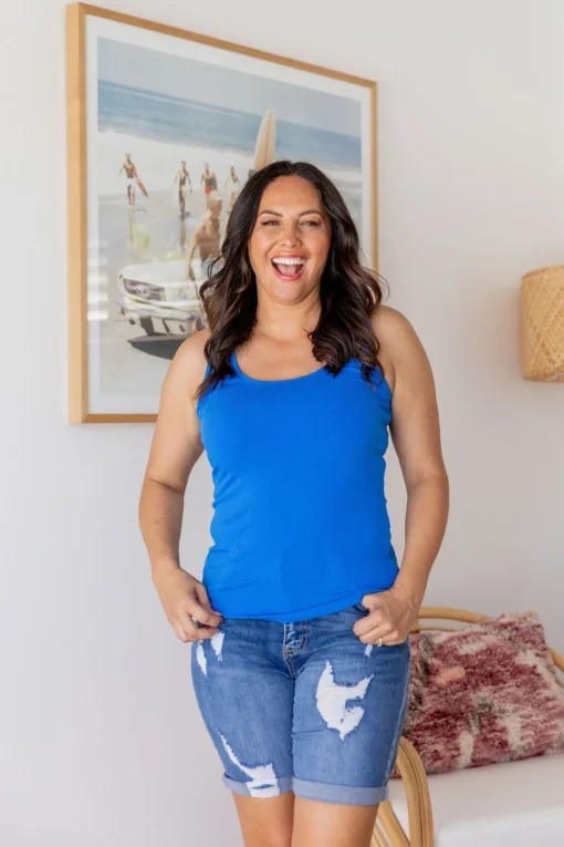 Billi Tank in Cobalt Blue