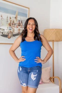 Billi Tank in Cobalt Blue