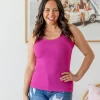 Billi Tank in Fuchsia