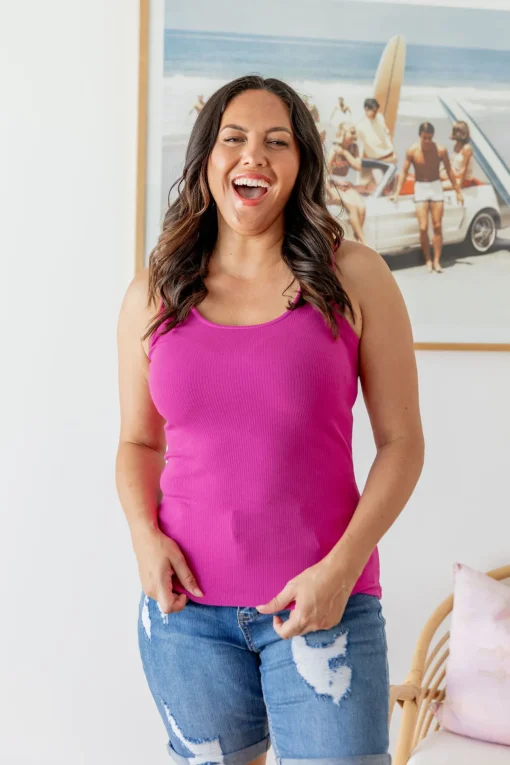 Billi Tank in Fuchsia