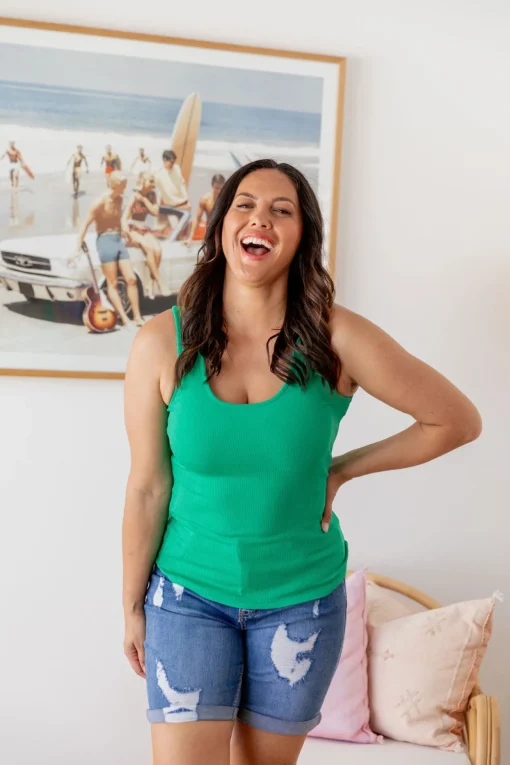 Billi Tank in Green