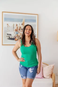 Billi Tank in Green