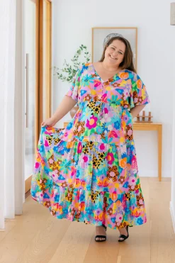 Bonnie Dress in Floral Fancy by Kasey Rainbow