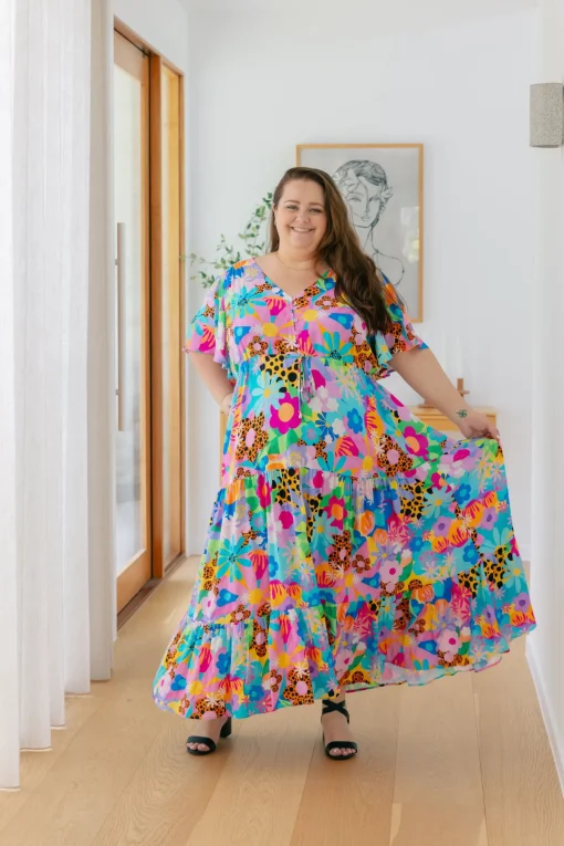 Bonnie Dress in Floral Fancy by Kasey Rainbow
