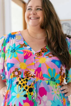 Bonnie Dress in Floral Fancy by Kasey Rainbow