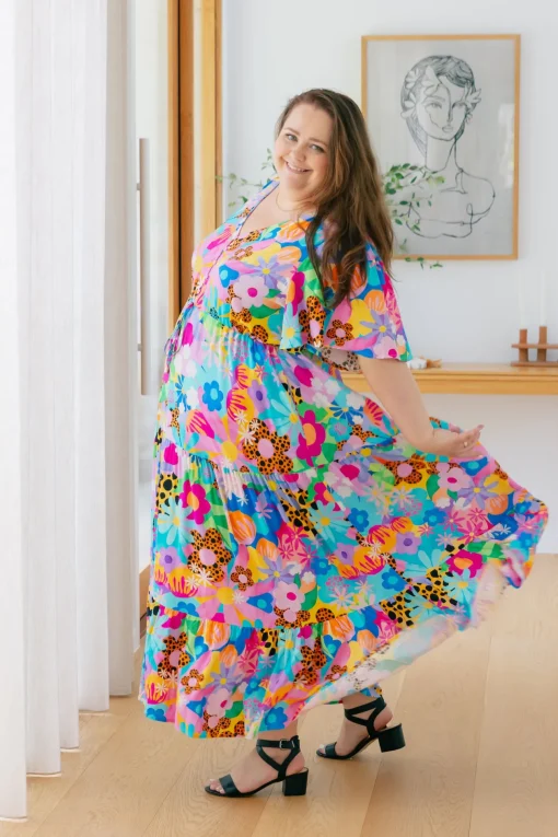Bonnie Dress in Floral Fancy by Kasey Rainbow