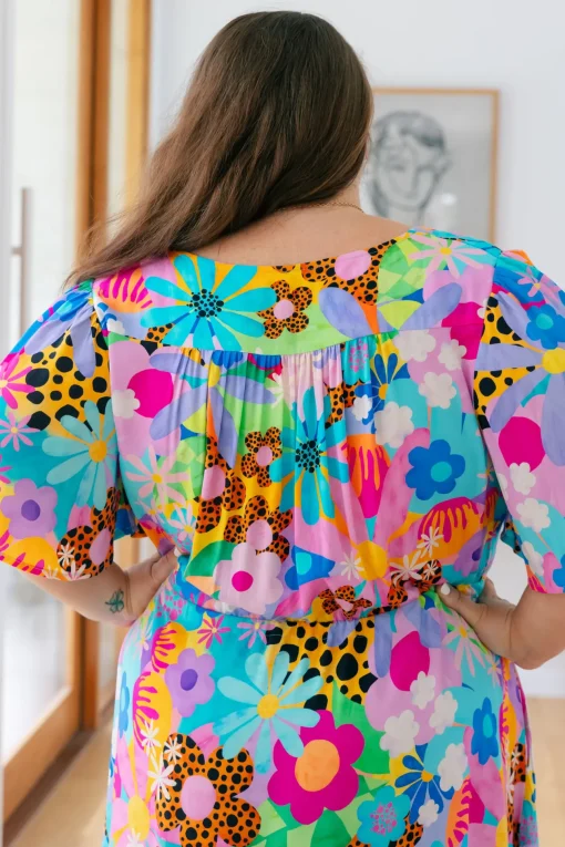 Bonnie Dress in Floral Fancy by Kasey Rainbow