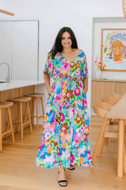 Bonnie Dress in Floral Fancy by Kasey Rainbow