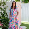 Bonnie Dress in Peachy Keen by Kasey Rainbow