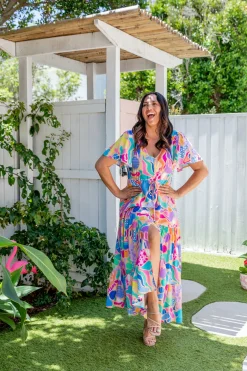 Bonnie Dress in Peachy Keen by Kasey Rainbow