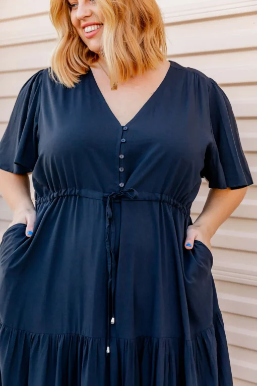 Bonnie Maxi Dress in Black