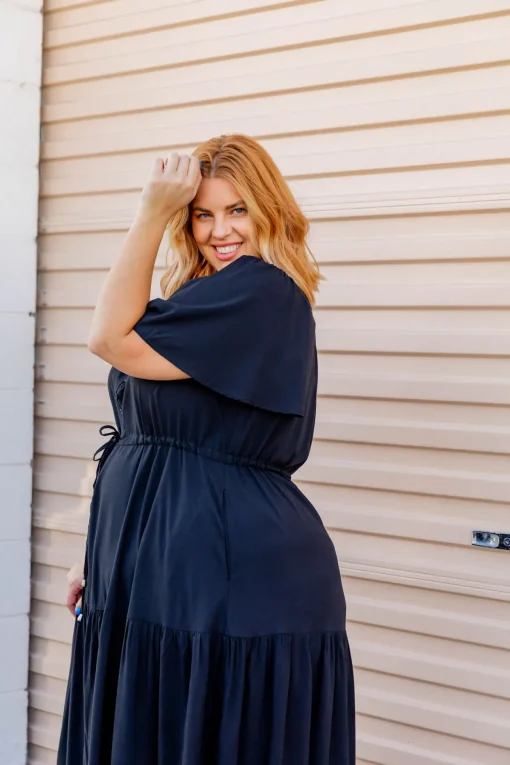 Bonnie Maxi Dress in Black