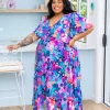 Bonnie Maxi Dress in Midnight Safari by Kasey Rainbow