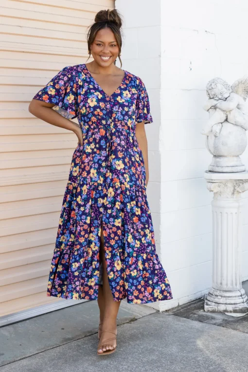 Bonnie Maxi Dress in Posie