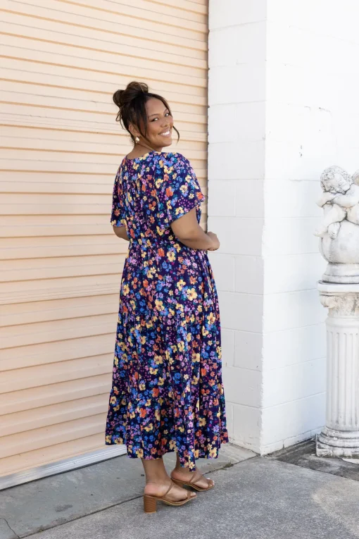 Bonnie Maxi Dress in Posie