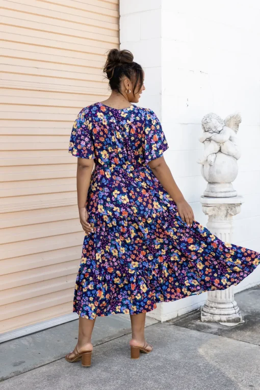 Bonnie Maxi Dress in Posie
