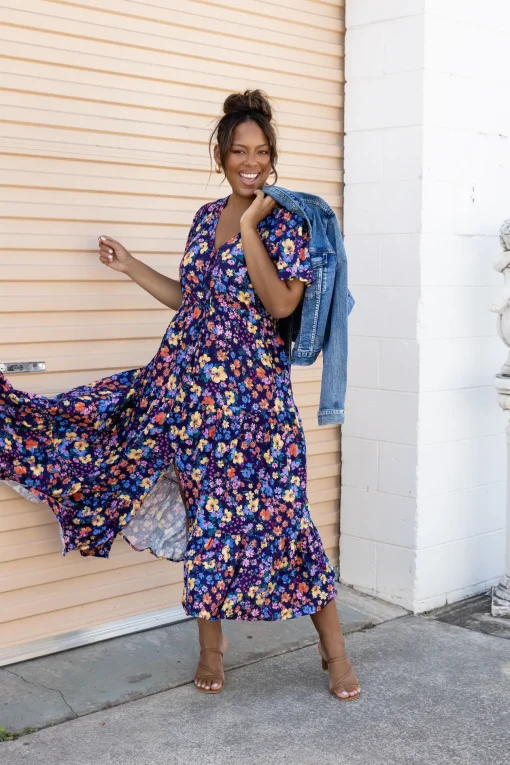 Bonnie Maxi Dress in Posie