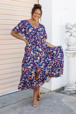 Bonnie Maxi Dress in Posie