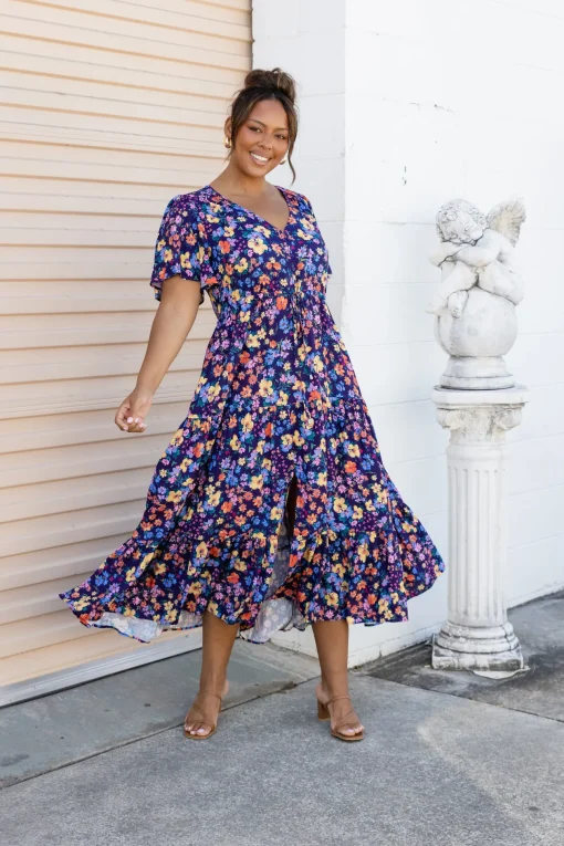 Bonnie Maxi Dress in Posie