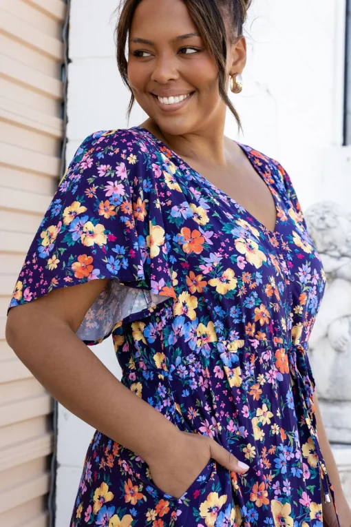 Bonnie Maxi Dress in Posie