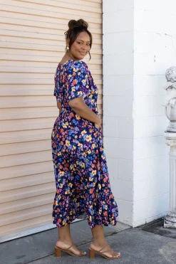 Bonnie Maxi Dress in Posie