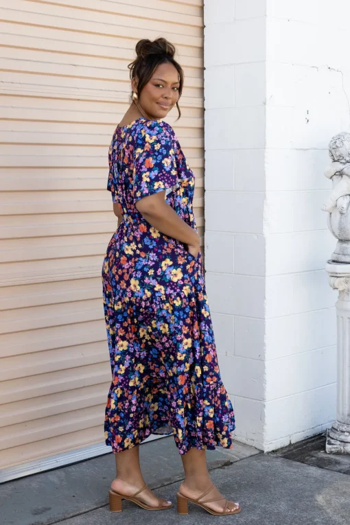 Bonnie Maxi Dress in Posie
