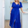 Bonnie Maxi Dress in Royal Blue