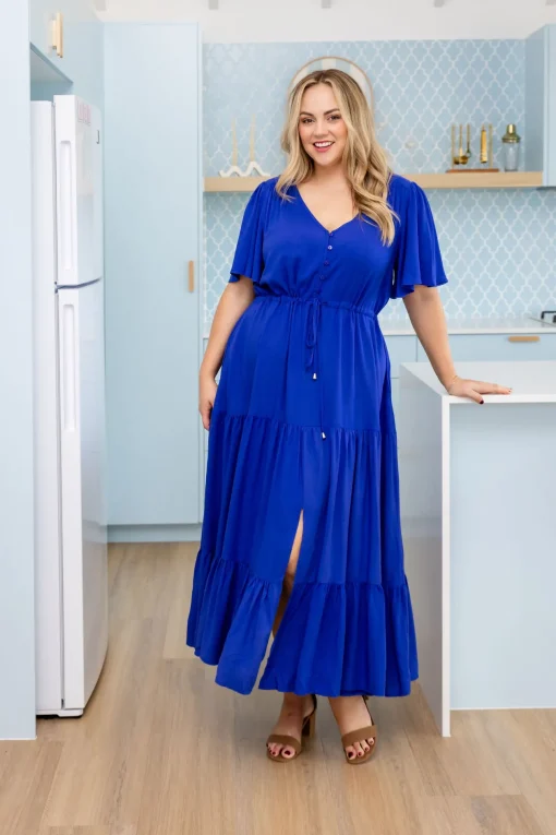 Bonnie Maxi Dress in Royal Blue