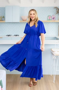 Bonnie Maxi Dress in Royal Blue