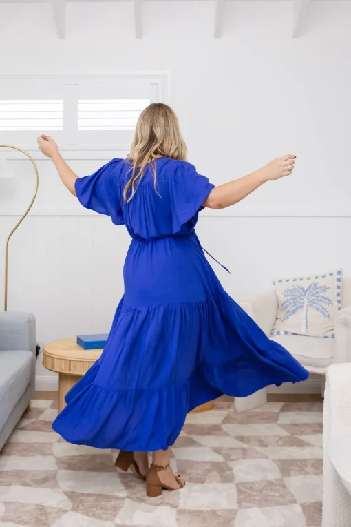 Bonnie Maxi Dress in Royal Blue