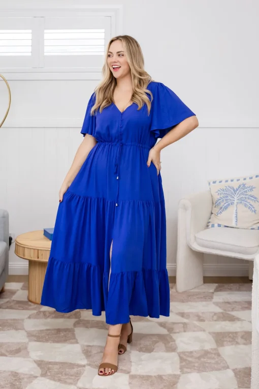 Bonnie Maxi Dress in Royal Blue