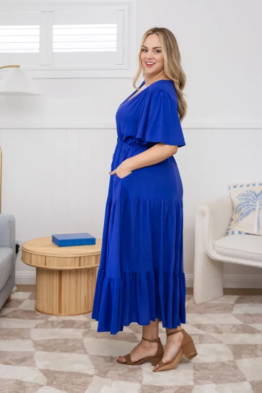 Bonnie Maxi Dress in Royal Blue